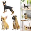 Puppy Statue Animal Figurine Modern Crafts Party Supplies Home Decoration