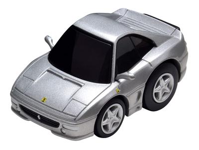 Choro Q Zero Ferrari F355 Berlinetta Silver Finished Product Z-68c
