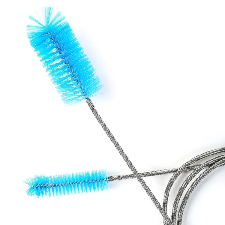 Aquarium Filter Brush Hose Clean Brushes Stainless Steel Flexible Cleaner Brush