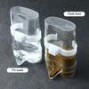 Automatic Bird Water Dispenser High Transparent Bird Cage Water Feeder for Budgie Small Bird Breeding Pet Supplies