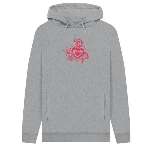 The Powerpuff Girls Unisex Adult Outline Graphic Hoodie