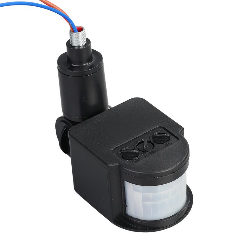 

12V PIR Infrared Motion Sensor Floodlight with Adjustable Heat Sensing Controller