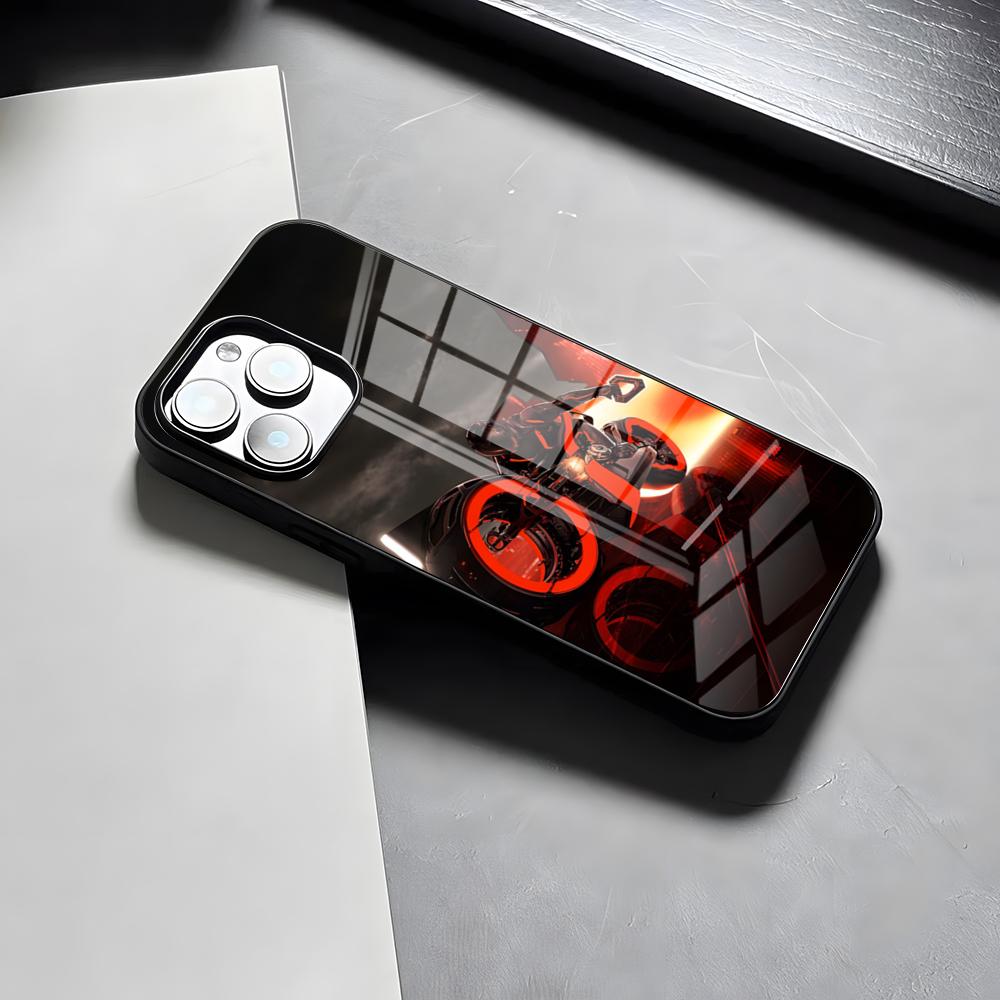 Tron Legacy Phone Case For IPhone 17 Pro Max 15 Pro 16 14 Plus 12 13 Mini 11 Pro Shockproof Glass Cover
