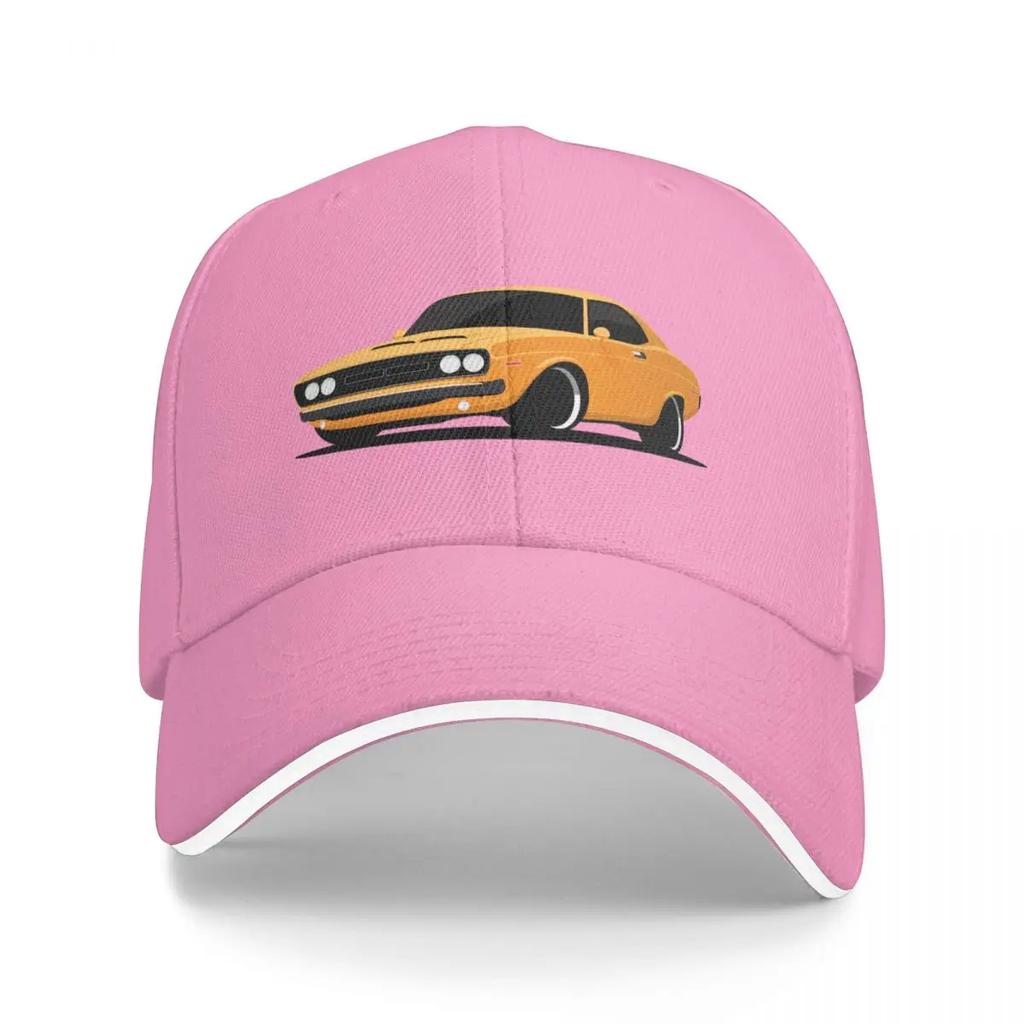 American Muscle Pony Car Illustration Baseball Cap Luxury Unisex Hat tea Hat Unisexs Hats Womens