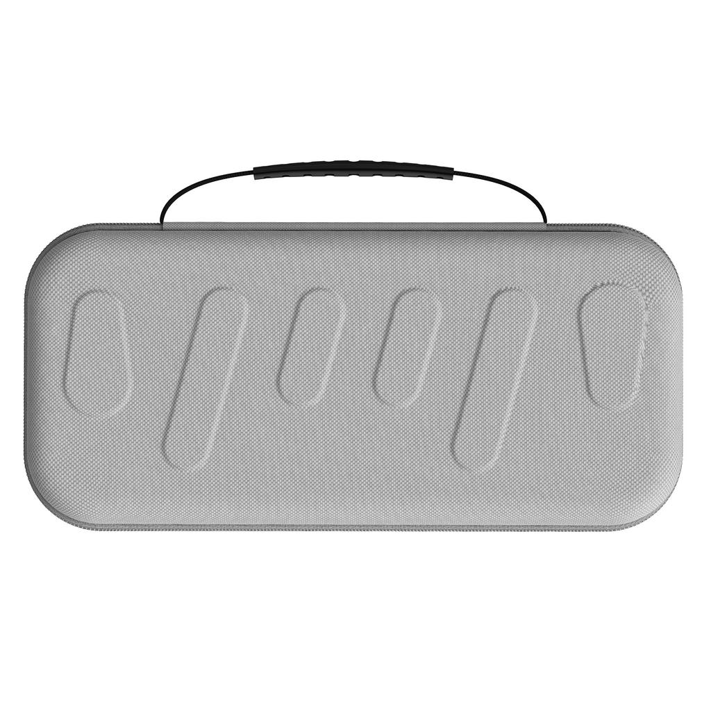 Shock-Absorbing EVA Hard Case for ROG Xbox Ally/ X Accessories Double-Zipper Compartment Handheld Portable Travel Carrying Pouch