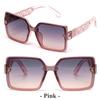 Luxury Square Designer Fashion Big Sunglasses for Women Glasses Brand  Woman Women's Retro Shades UV400 Sunglasses Eyewear