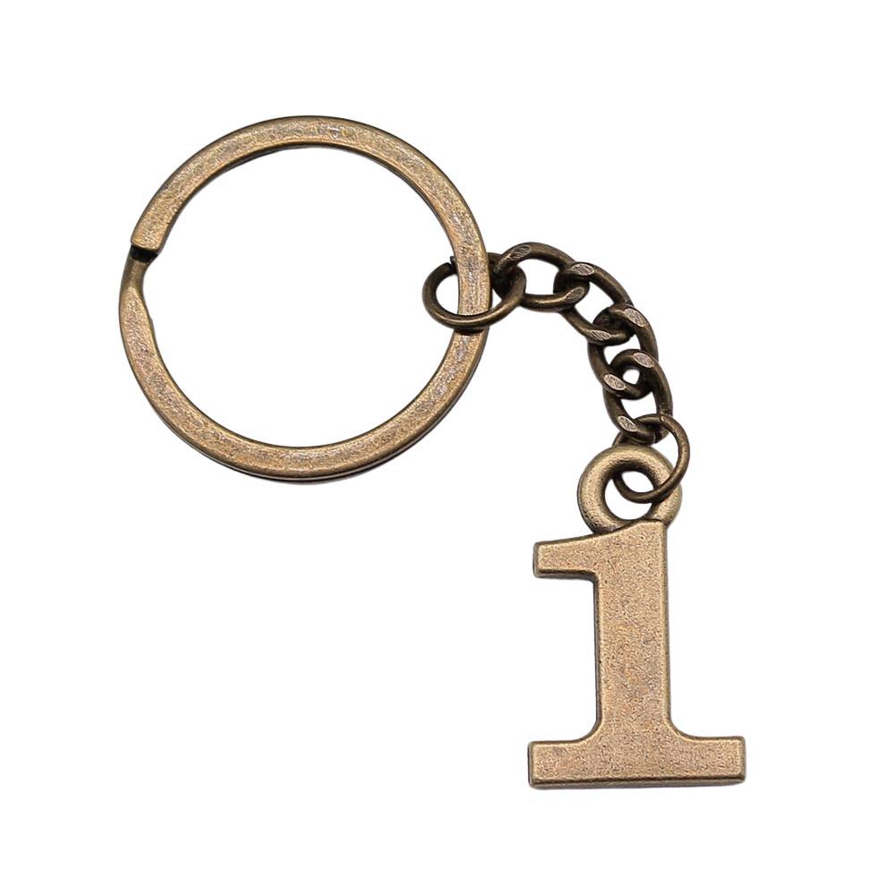 Brelok 28mm Numerowane Tabliczki Minimalistyczne Komponenty Biżuterii QY033