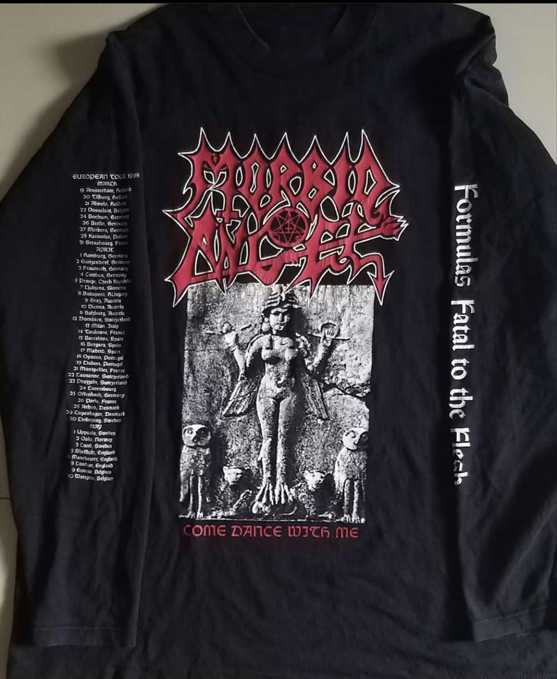 Горячий!! Morbid Angel Американский тур 1999 года Лонгслив CL328 XXXL