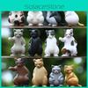 Social Cat Action Figure Cartoon Model Toy Decoration Doll Kid Ornament Gifts