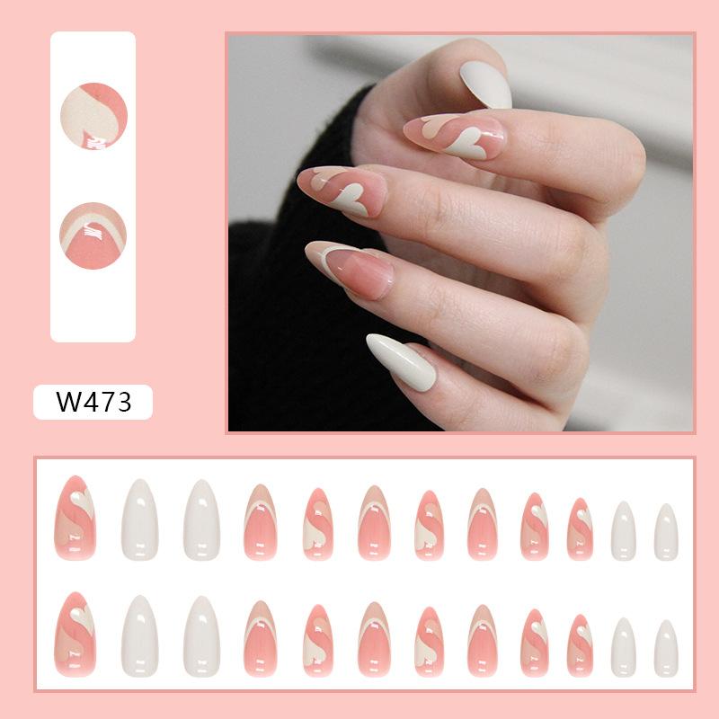 Fashion Manicure Film European And American Style Natural Sobriety Lake Blue Flash Ripple Manicure Wear Nail
