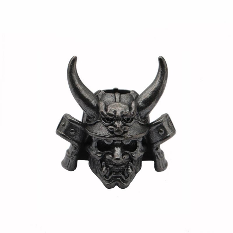 Shogun Japonez Samurai Margea de Cuțit din Alamă Războinic EDC DIY Paracord Brățară Țesută Șnur Pandantiv Accesoriu Instrument de Exterior Agățători