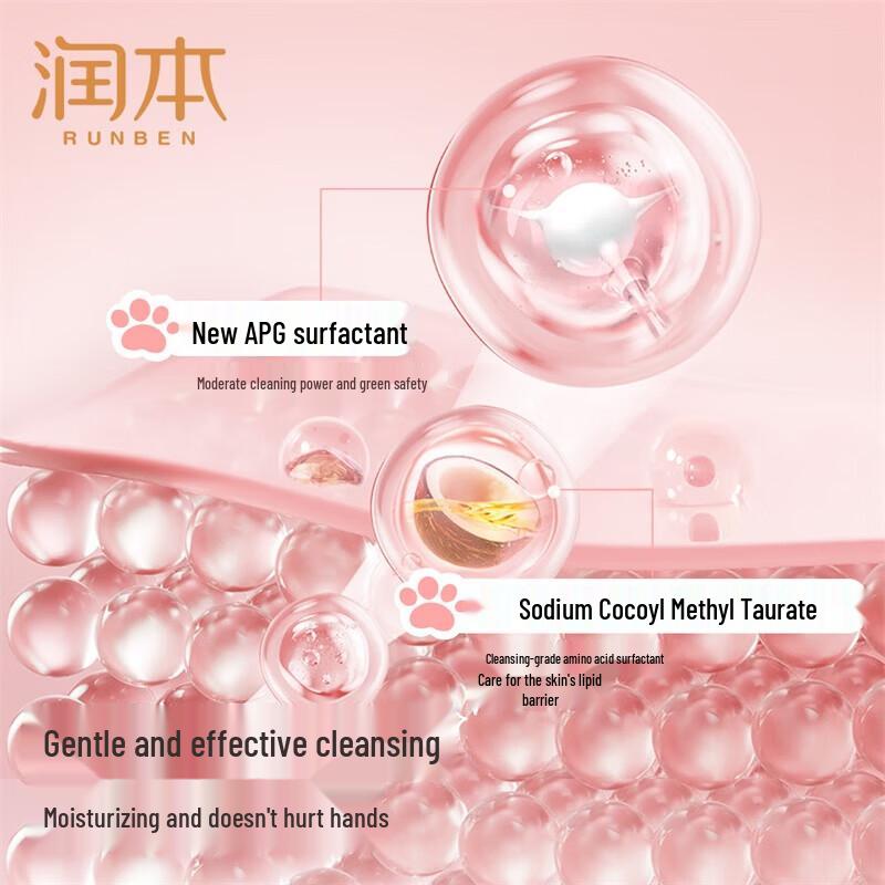 RUNBEN Little Peach Joy Foaming Hand Wash