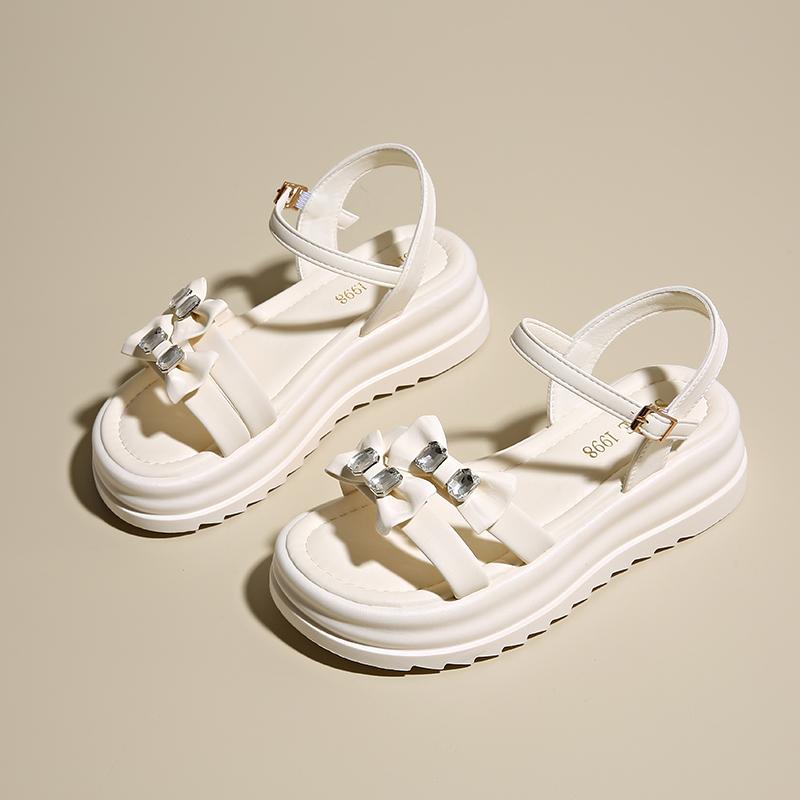 Summer Women Gladiator Sandals Fashion Platform Cross-toe Sandals Comfortable Muffin Casual Women's Shoes Luxury Sandales Plates