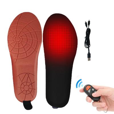Winter Heating Insole 2000mAh Lithium Battery Wireless Remote Control Warm Feet Fishing Ski Hiking Camping Men and Women