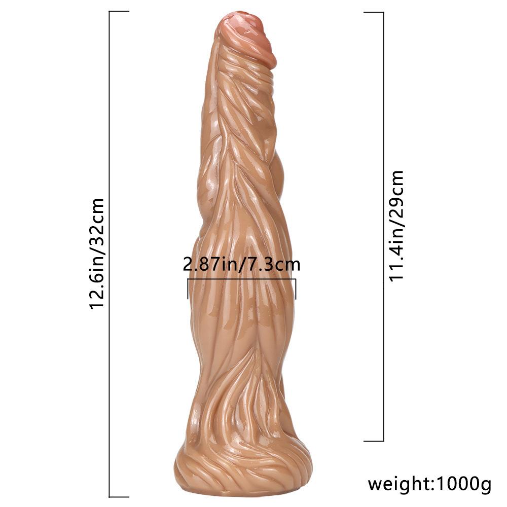 32CM Big Black Dildo for Anal Adult Women's Sex Toy Fisting Suction Cup Penis Big Dick Chastity Slave BDSM