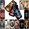 Phone Cover for OPPO A18 A16 A80 A40 A17 A15 A38 A78 A79 A54 A57 A58 A60 4G 5G Casing Soft Case God Jesus Judah Jehovah Cross