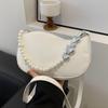 Premium Pearl Small Bag Women's 2025 New Korean Version Niche Design Fashion Shoulder Underarm Bag Chain Messenger Bag