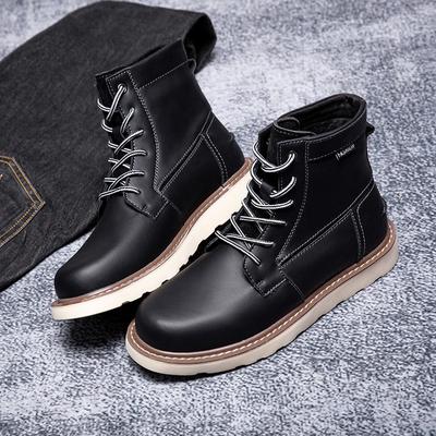 Extra veľké pánske topánky 2025 jar a jeseň nové retro čižmy Martin americké členkové topánky outdoorové pracovné topánky