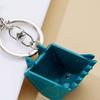 4 Pcs Chains Bulldozer Keychain Excavator Car Keychain Creative Zinc Zinc Alloy Keychain  Men