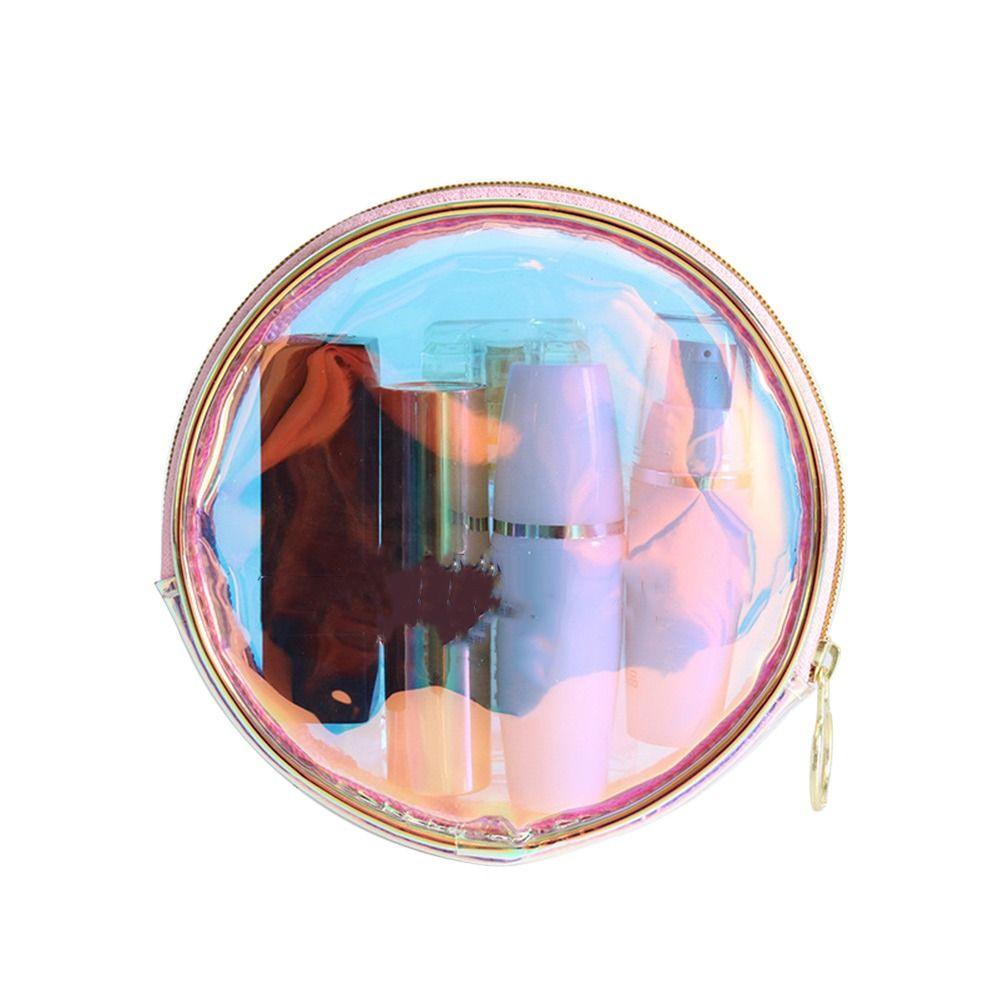 Colorful Transparent Storage Bag Multipurpose Cosmetic Handbag Toiletry Bags  Travel Outdoor