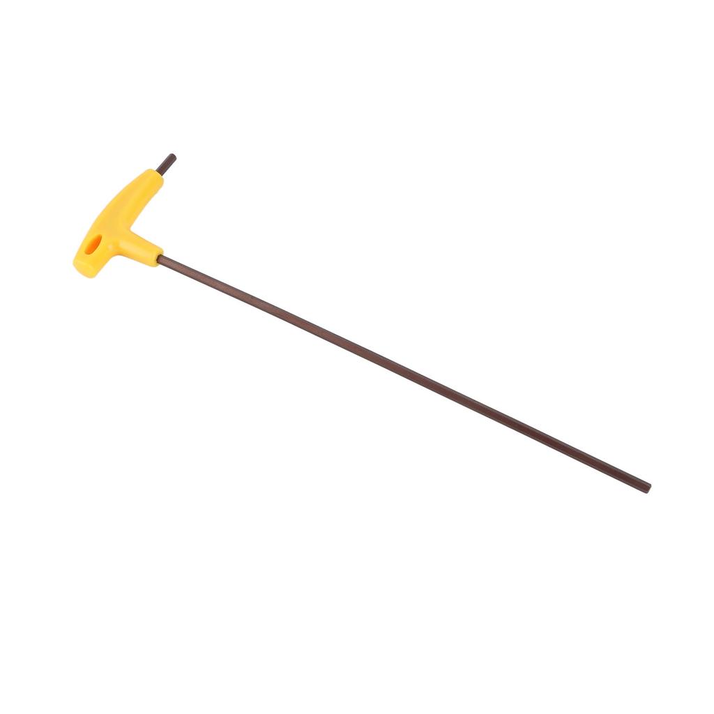 Hex Key Alloy Steel Flat Head T Shaped Large Torsion Portable Hex Crutch Wrench 5mm