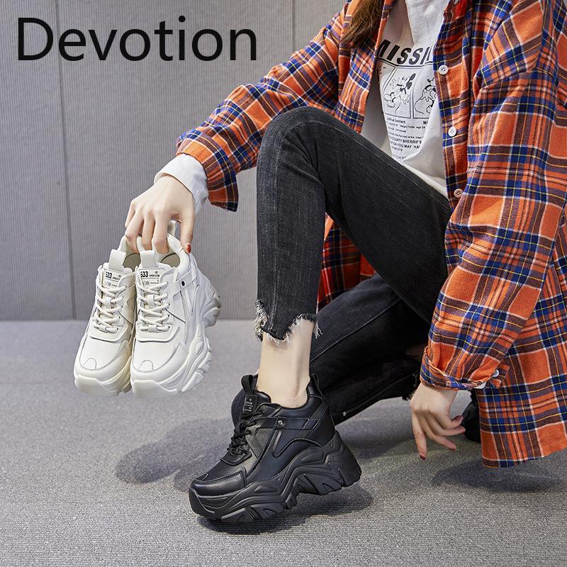 Dad Shoes, Women's Thick-soled Shoes, Versatile Casual Shoes, Fleece Casual and Versatile Devotion