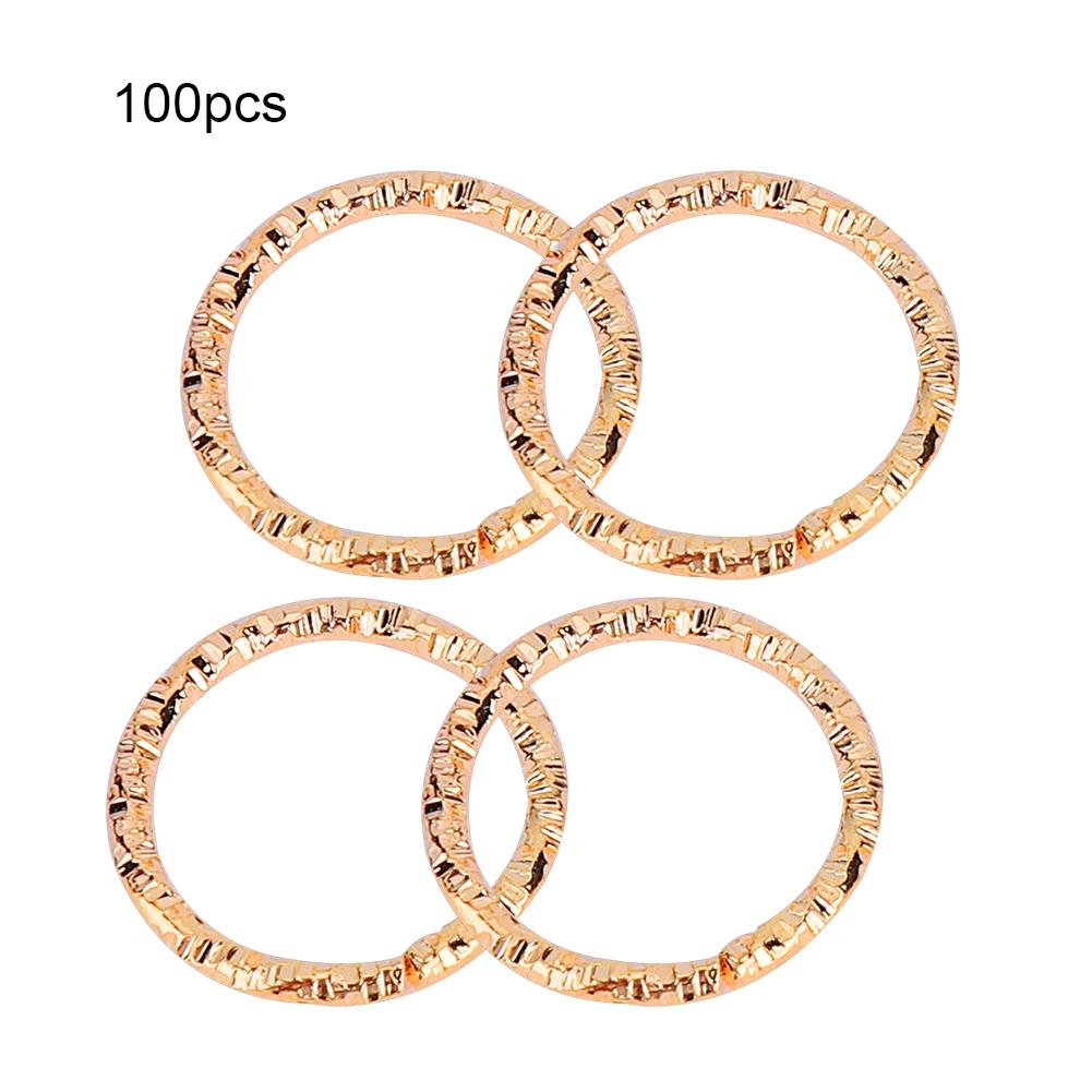 

100 шт. Кольца для косичек, заколки для волос, дреды, петли, украшения для женщин и девочек, золото