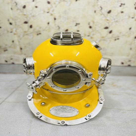 Шлем для подводного плавания ВМС США Mark V Полноразмерный шлем для дайвинга Шлем — фото 2