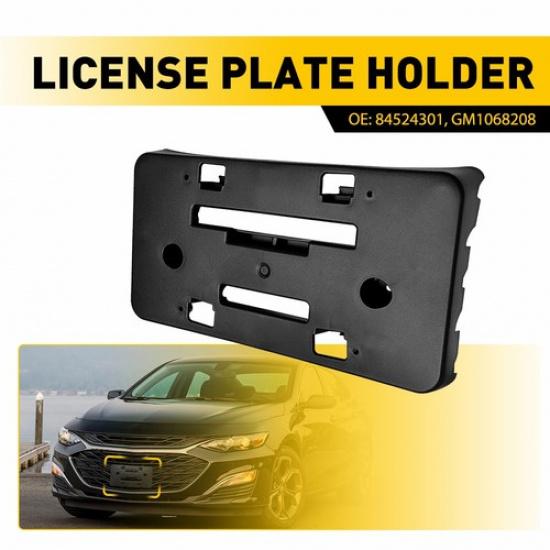 For - Chevrolet Front Malibu Bumper License Plate Tag Mounting Bracket