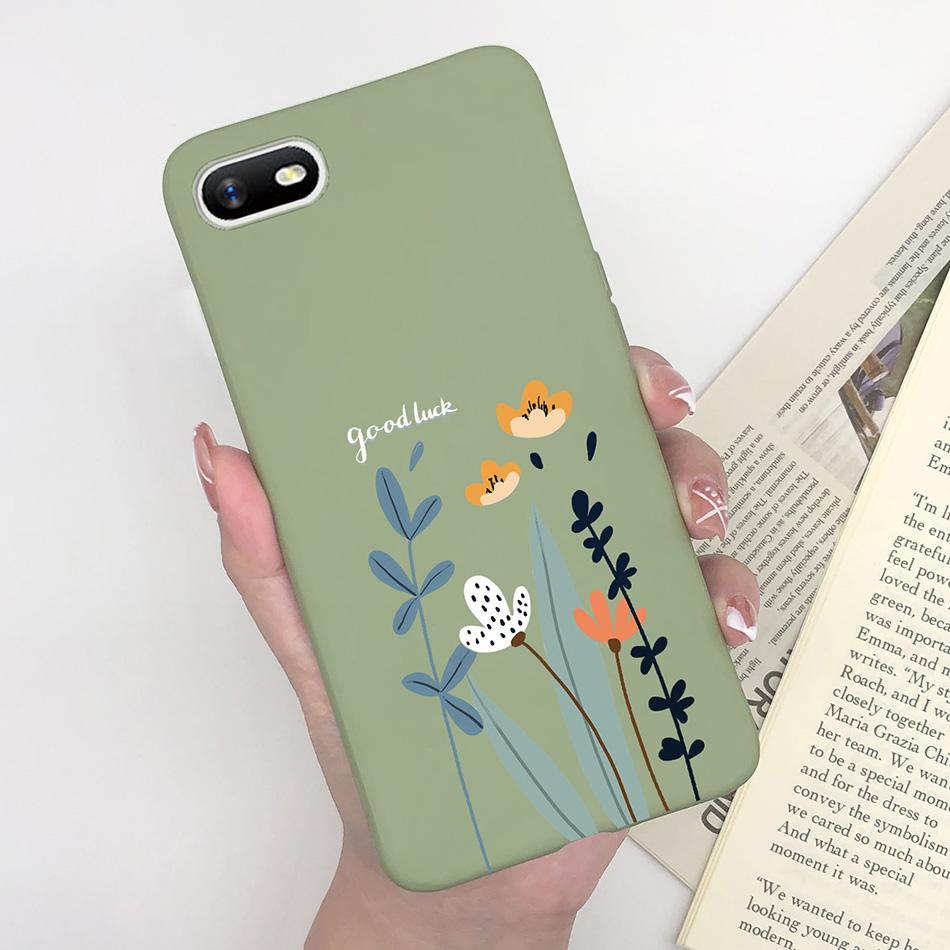 For OPPO A1K Phone Case Daisy Flower Heart Cover Silicone Soft Coque For oppo a1k RMX1941 A1K A1 k Oppo Realme C2 RealmeC2 Funda