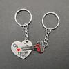 40/80/100/140/180 Pcs 25mm Electroplated Split Key Rings, 4-Section Chains and Open Jump Rings for DIY Jewelry Making