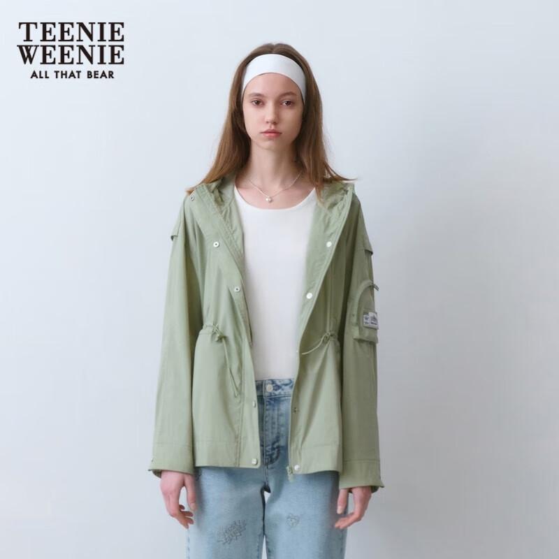 

Женская водоотталкивающая куртка-ветровка с капюшоном Teenie Weenie 165/M