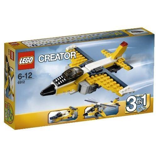 Jeu de construction - LEGO CREATOR 6912 - Avion à réaction - 130 éléments - À partir de 6 ans
