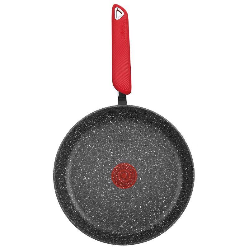 SUPOR Red Dot Non-Stick Frying Pan with Lid
