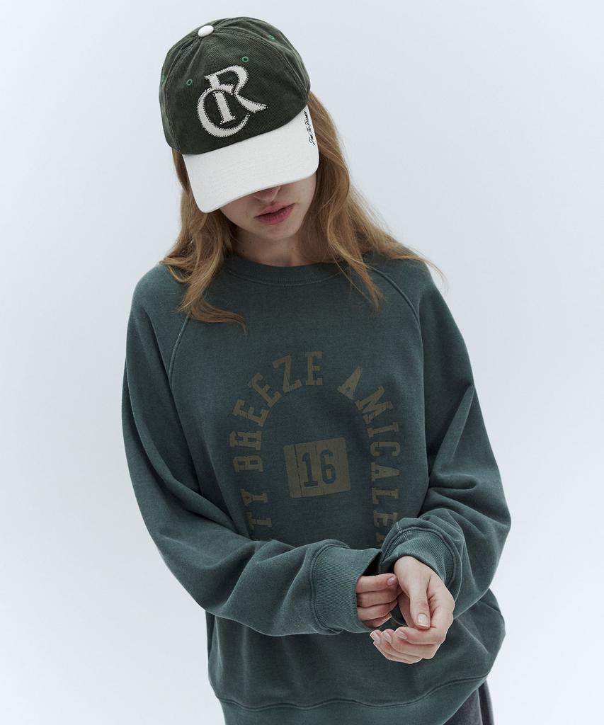 CITYBREEZE Corduroy Color Block Ball Cap_2 Colors