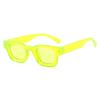 Fashion Travel UV400 Protection Sun Glasses Unisex Small Frame Concave Sunglasses Men Luxury Design Retro Hip-hop Punk Sunglass