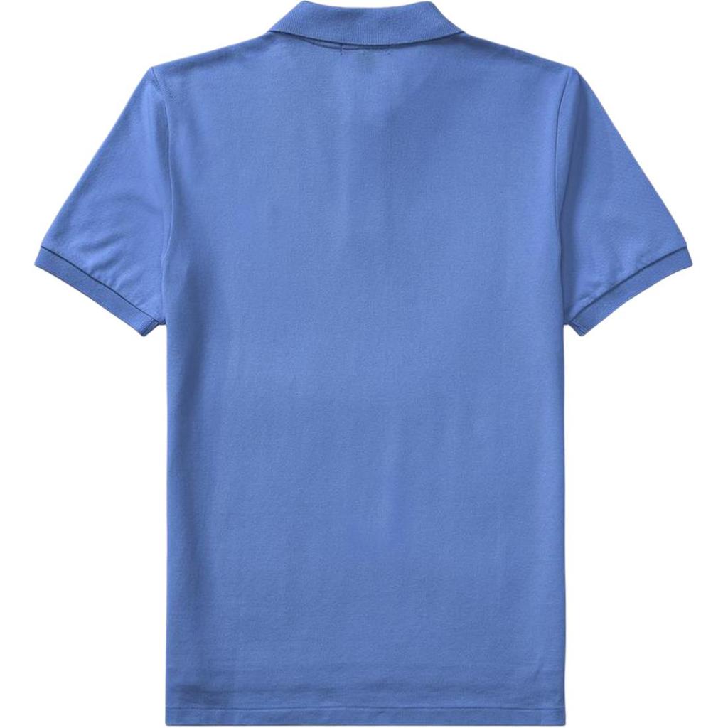 Polo Ralph Lauren Silk Cotton Solid Logo Embroidered Slim Fit Short Sleeve Polo Shirt Men Polo Shirts 710705571-005