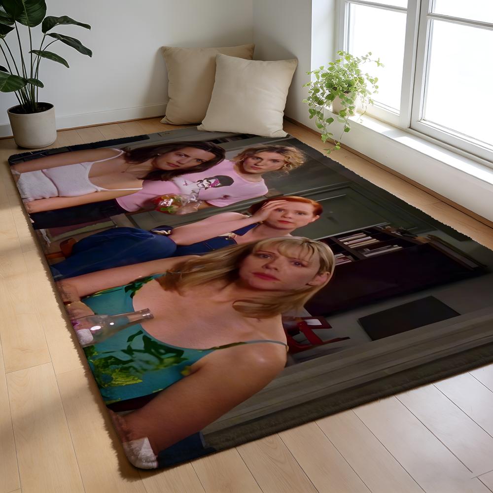 S-Sex And The City Tv Floor Mat Soft Flannel Floor Mat Non-Slip Absorbent Rug For Home Bedroom Bathroom