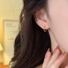 925 Sterling Silver Minimalist Huggie Hoop Earrings | Gold/Silver Tone Multiple Sizes Small Hoop Earrings for Women Men