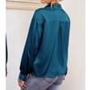 Fashion Long Sleeve Casual Loose Shirts for Women Spring and Summer New Office Ladies Blouses Tops Button Up Lapel Solid Simple Slim Woman Shirt 26257
