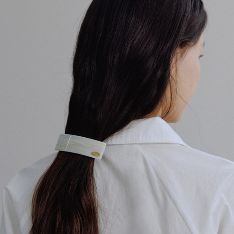 

MangoManyPlease SQUARE HAIR PIN_3COLORS BLACK