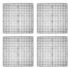 10Pcs Fish Tank Grid Divider Panel Easy Install Removable Breeding Separation for Aggressive and Weak Fish Survival Rate