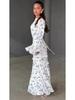 Slim Fit Floral Ruffle Dress - Gentle Spring 2025 Collection