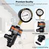 Premium-For Pool Filter Accessories Manual Air Relief Valve With Pressure Gauge, Air Relief Valve Kit For Pool And Spa Systems