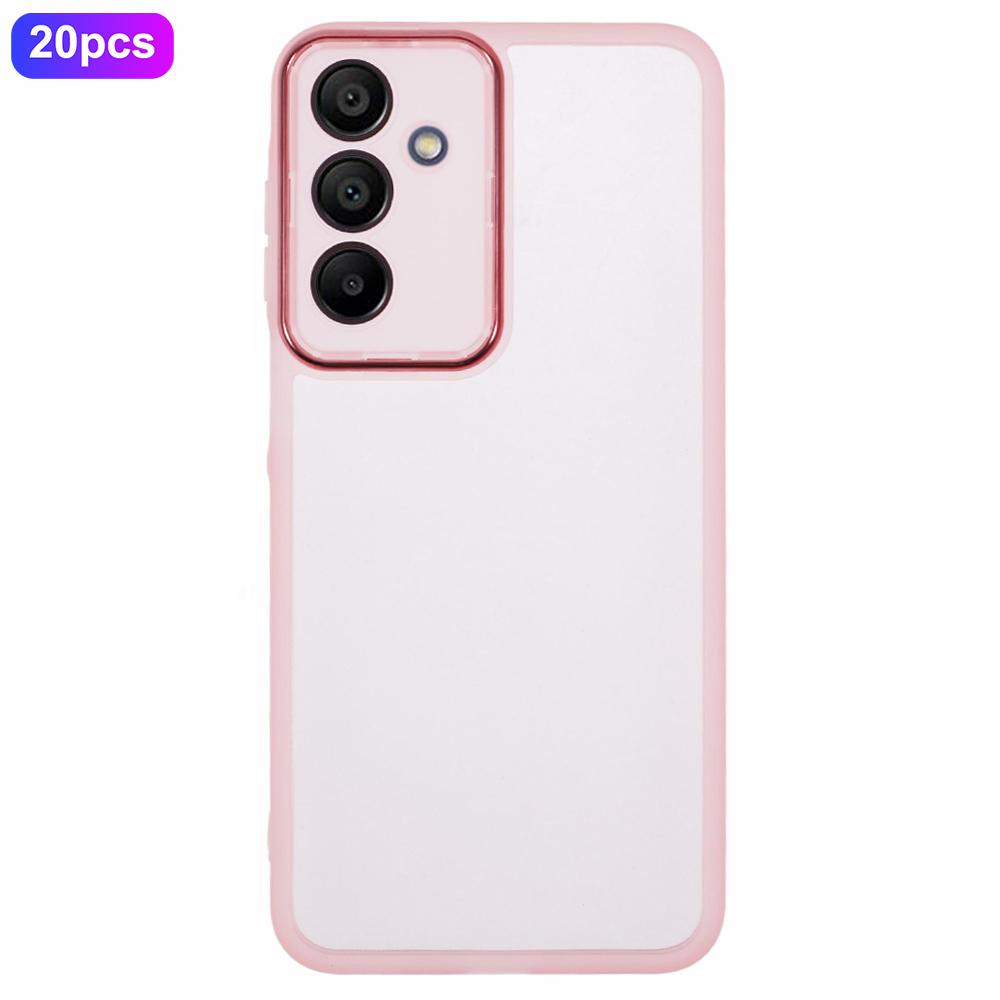 Bulk Purchasing 20Pcs For Samsung Galaxy A16 5G/A16 4G Case Electroplated Camera Frame TPU Phone Cover Precise Cutouts