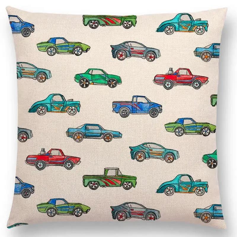 New Cute Christmas Gift Fruit Pumpkin Ice Cream Interesting Art Colorful Decorative Pattern Cushion Cover Sofa Throw Pillow case