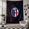 Bologna FC Wandteppich Heimdekoration Wandbehang Tuch für Schlafzimmer Wohnzimmer Hintergrund