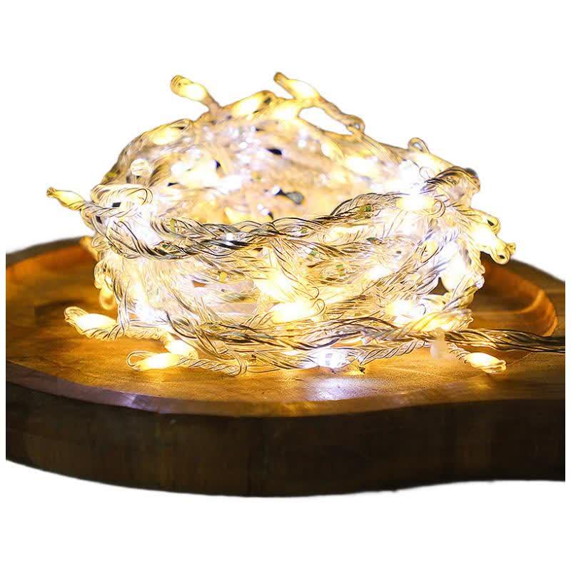Yulinjun Outdoor Waterproof LED Firecracker String Lights теплый белый