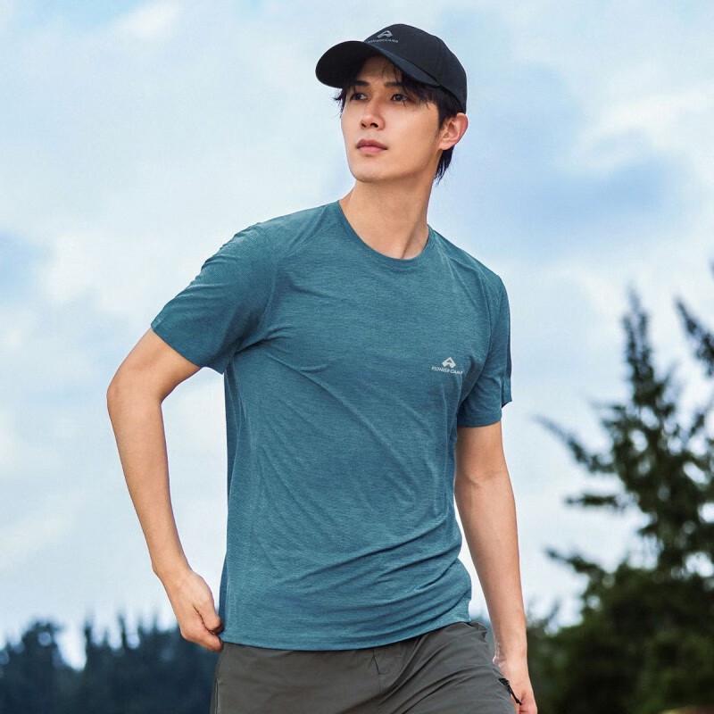 Tuoluozhe Men s Quick-Dry Round Neck Sports T-Shirt XTS511075 M