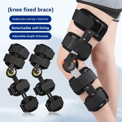 New Adjustable Knee Fixation Braces Knee Boosters Bracket Fixation Orthosis Knee Pads